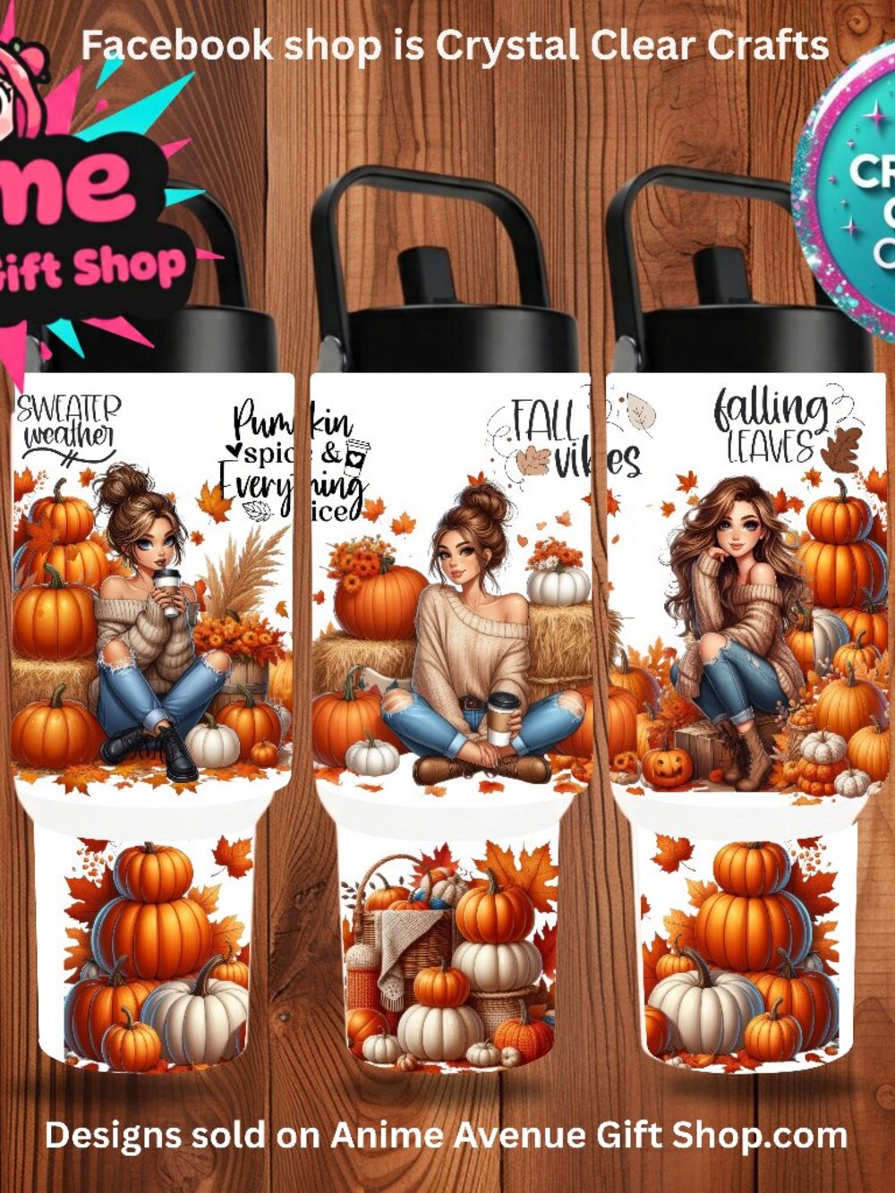Fall 30oz Stainless Steel Tumbler